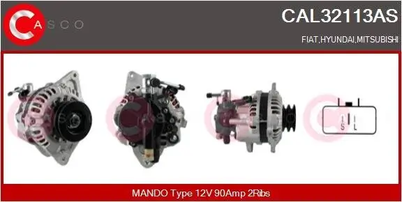 Generator 12 V CASCO CAL32113AS