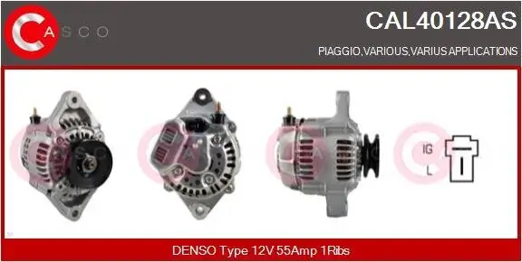 Generator 12 V CASCO CAL40128AS