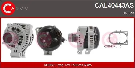 Generator 12 V CASCO CAL40443AS