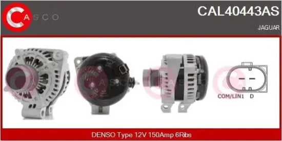 Generator 12 V CASCO CAL40443AS Bild Generator 12 V CASCO CAL40443AS