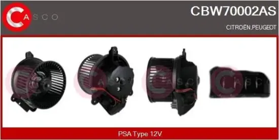 Innenraumgebläse 12 V CASCO CBW70002AS Bild Innenraumgebläse 12 V CASCO CBW70002AS