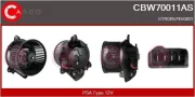 Innenraumgebläse 12 V CASCO CBW70011AS