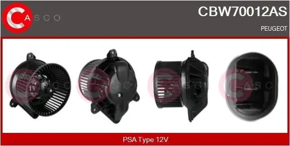 Innenraumgebläse 12 V CASCO CBW70012AS Bild Innenraumgebläse 12 V CASCO CBW70012AS