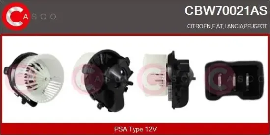 Innenraumgebläse 12 V CASCO CBW70021AS Bild Innenraumgebläse 12 V CASCO CBW70021AS