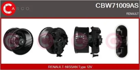 Innenraumgebläse 12 V CASCO CBW71009AS Bild Innenraumgebläse 12 V CASCO CBW71009AS