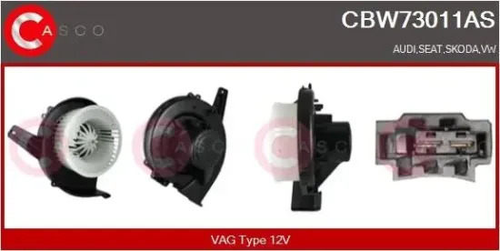 Innenraumgebläse 12 V CASCO CBW73011AS Bild Innenraumgebläse 12 V CASCO CBW73011AS