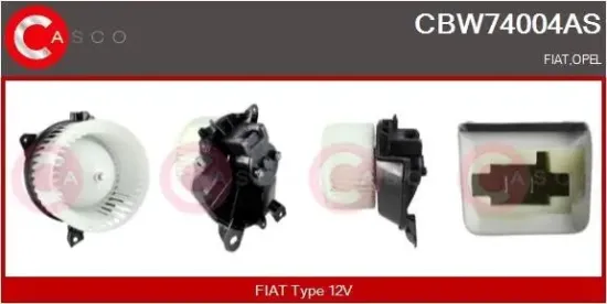 Innenraumgebläse 12 V CASCO CBW74004AS Bild Innenraumgebläse 12 V CASCO CBW74004AS