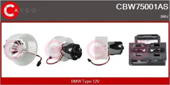 Innenraumgebläse 12 V CASCO CBW75001AS Bild Innenraumgebläse 12 V CASCO CBW75001AS