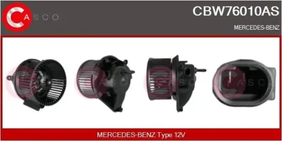 Innenraumgebläse 12 V CASCO CBW76010AS Bild Innenraumgebläse 12 V CASCO CBW76010AS