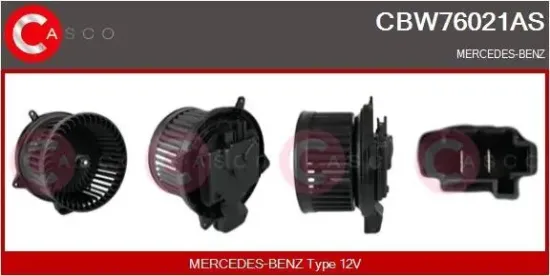 Innenraumgebläse 12 V CASCO CBW76021AS Bild Innenraumgebläse 12 V CASCO CBW76021AS