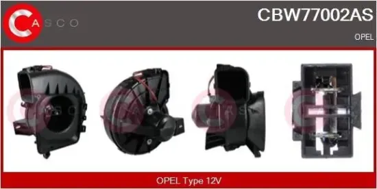 Innenraumgebläse 12 V CASCO CBW77002AS Bild Innenraumgebläse 12 V CASCO CBW77002AS