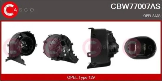 Innenraumgebläse 12 V CASCO CBW77007AS Bild Innenraumgebläse 12 V CASCO CBW77007AS