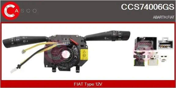 Lenkstockschalter 12 V CASCO CCS74006GS