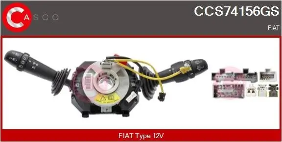 Lenkstockschalter 12 V CASCO CCS74156GS