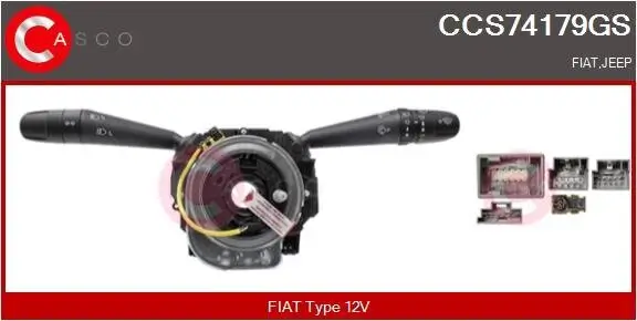Lenkstockschalter 12 V CASCO CCS74179GS