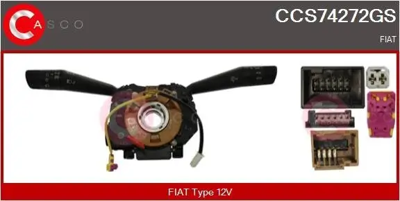 Lenkstockschalter 12 V CASCO CCS74272GS