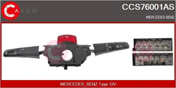 Lenkstockschalter 12 V CASCO CCS76001AS