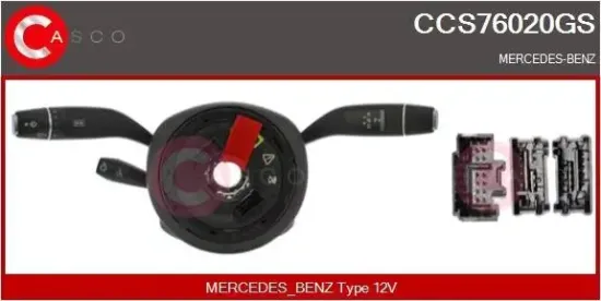 Lenkstockschalter 12 V CASCO CCS76020GS Bild Lenkstockschalter 12 V CASCO CCS76020GS