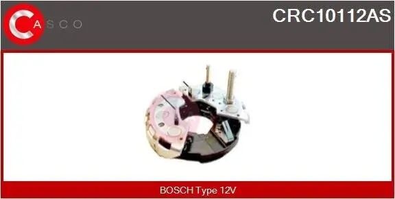 Gleichrichter, Generator 12 V CASCO CRC10112AS Bild Gleichrichter, Generator 12 V CASCO CRC10112AS