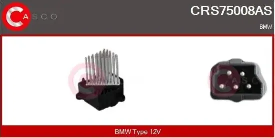 Widerstand, Innenraumgebläse 12 V CASCO CRS75008AS Bild Widerstand, Innenraumgebläse 12 V CASCO CRS75008AS