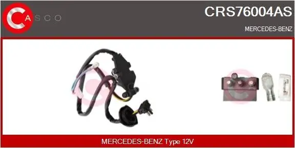 Widerstand, Innenraumgebläse 12 V CASCO CRS76004AS