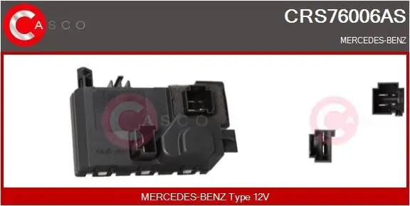 Widerstand, Innenraumgebläse 12 V CASCO CRS76006AS Bild Widerstand, Innenraumgebläse 12 V CASCO CRS76006AS