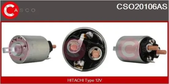 Magnetschalter, Starter 12 V CASCO CSO20106AS Bild Magnetschalter, Starter 12 V CASCO CSO20106AS