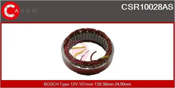 Stator, Generator 12 V CASCO CSR10028AS