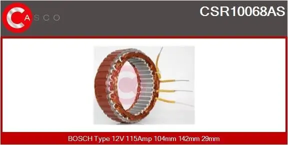 Stator, Generator 12 V CASCO CSR10068AS