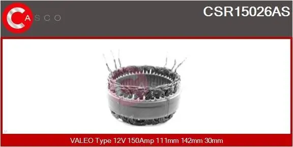 Stator, Generator 12 V CASCO CSR15026AS