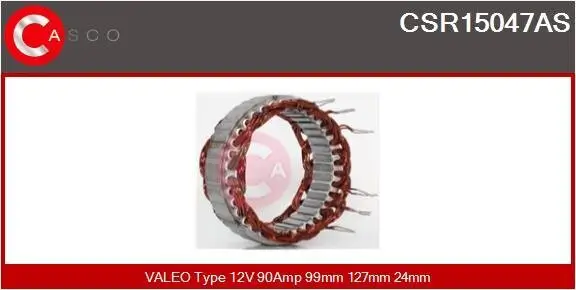 Stator, Generator 12 V CASCO CSR15047AS