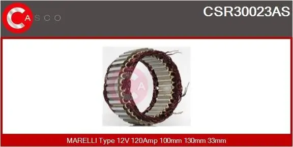 Stator, Generator 12 V CASCO CSR30023AS