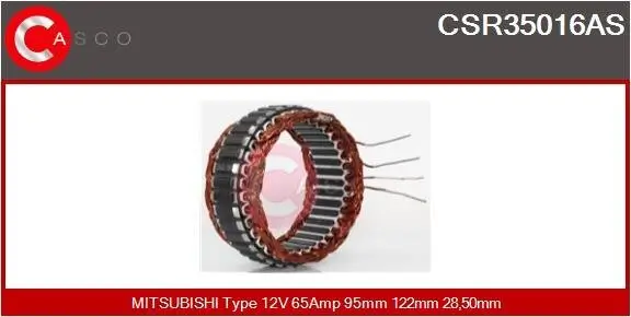 Stator, Generator 12 V CASCO CSR35016AS