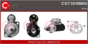 Starter 12 V 1,40 kW CASCO CST10109AS