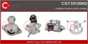 Starter 12 V 0,90 kW CASCO CST10120AS