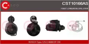 Starter 12 V 2,40 kW CASCO CST10166AS