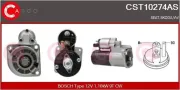 Starter 12 V 1,10 kW CASCO CST10274AS