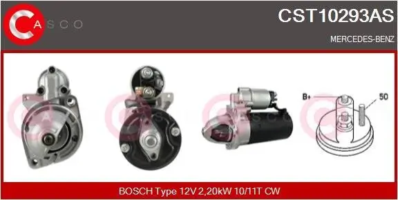 Starter 12 V 2,20 kW CASCO CST10293AS