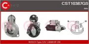 Starter 12 V 1,40 kW CASCO CST10387GS