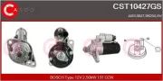 Starter 12 V 2,50 kW CASCO CST10427GS