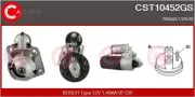 Starter 12 V 1,40 kW CASCO CST10452GS