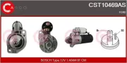 Starter 12 V 1,40 kW CASCO CST10469AS