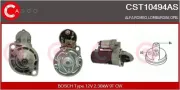 Starter 12 V 2,30 kW CASCO CST10494AS