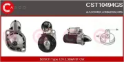 Starter 12 V 2,30 kW CASCO CST10494GS