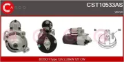 Starter 12 V 2,20 kW CASCO CST10533AS