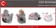 Starter 12 V 2,10 kW CASCO CST15137GS