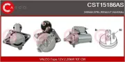 Starter 12 V 2,20 kW CASCO CST15186AS