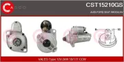 Starter 12 V 2 kW CASCO CST15210GS