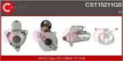 Starter 12 V 1,80 kW CASCO CST15211GS