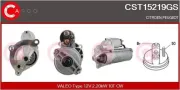 Starter 12 V 2,20 kW CASCO CST15219GS